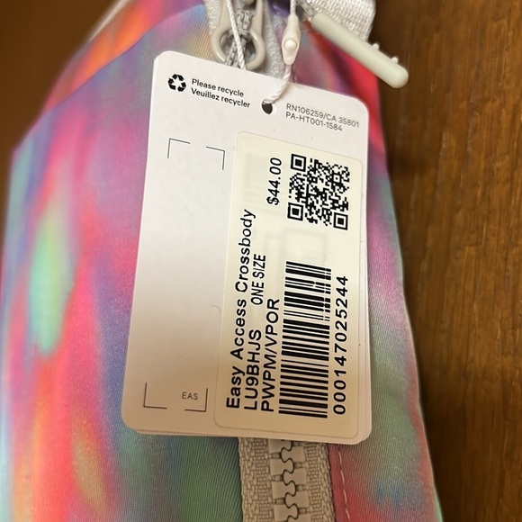 NWT Lululemon Prism Wash Print Multi/Vapor​ - Picture 3 of 6